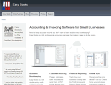 Tablet Screenshot of easybooksapp.com